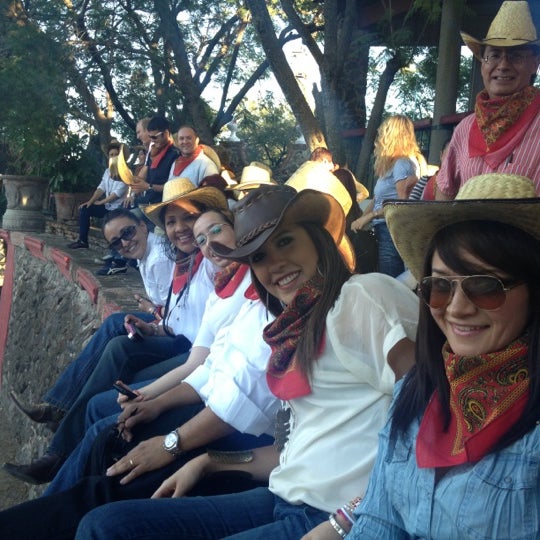 Photo taken at Rancho La Pitaya by Paulina T. on 10/14/2012