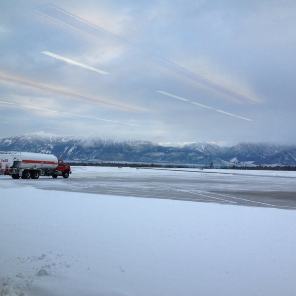 Photo taken at Cranbrook/Canadian Rockies International Airport (YXC) by Jen M. on 12/21/2012