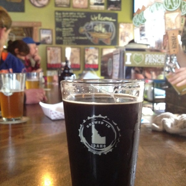 Photo taken at Crooked Fence Brewing Taproom by Lacey P. on 3/2/2013