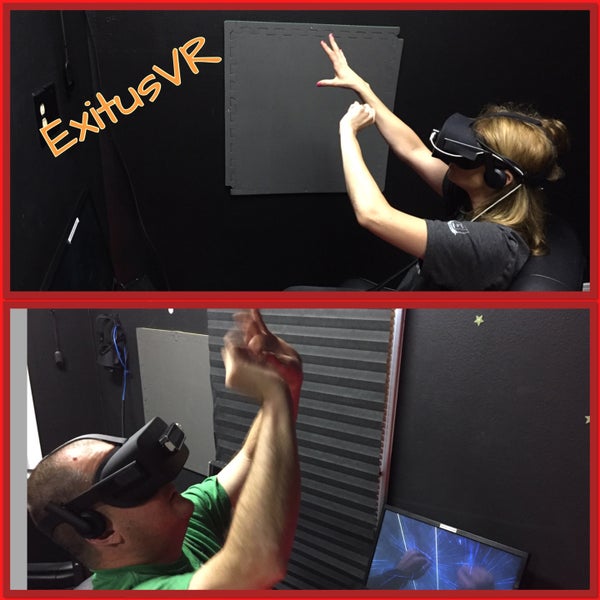 Virtual reality escape room!