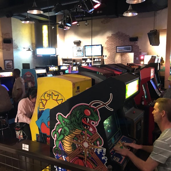 This place has been revamped as a big retro arcade and its amazing!