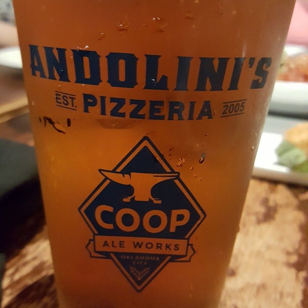 Снимок сделан в Andolini&#39;s Pizzeria Broken Arrow пользователем Jerry S. 7/6/2019