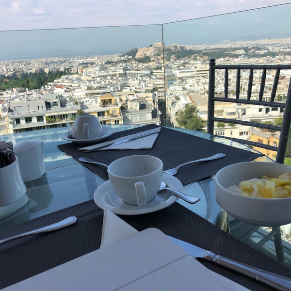 Photo taken at St George Lycabettus Lifestyle Hotel by Ronald Z. on 5/17/2019