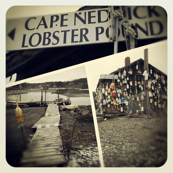 Photo taken at Cape Neddick Lobster Pound by Crystal K. on 12/29/2012