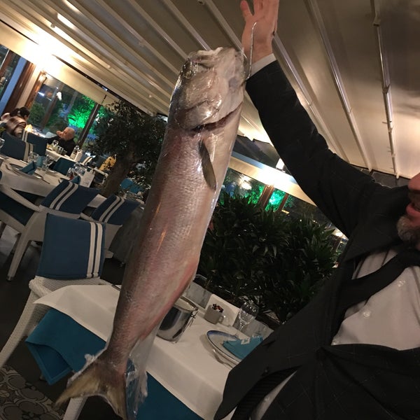 Photo taken at Foça Fish Gourmet by Marcel D. on 11/19/2021