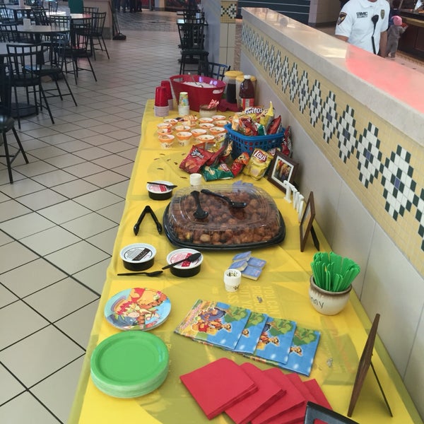 We used the food court to have a Build-A-Bear birthday and it was a great experience! The mall staff was super friendly and happy to host our party.