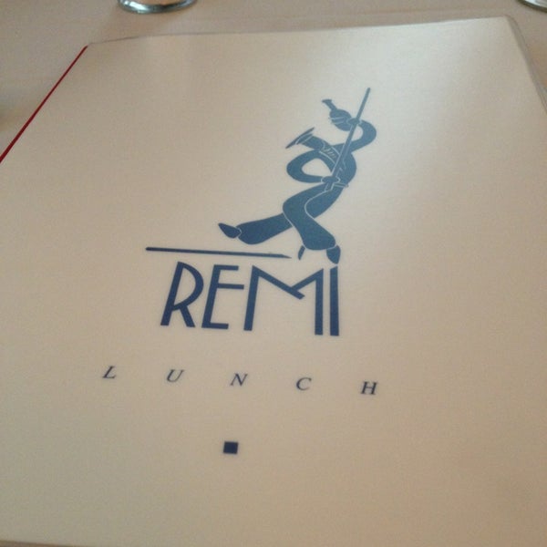 Photo taken at Remi Restaurant by Abby S. on 3/27/2013