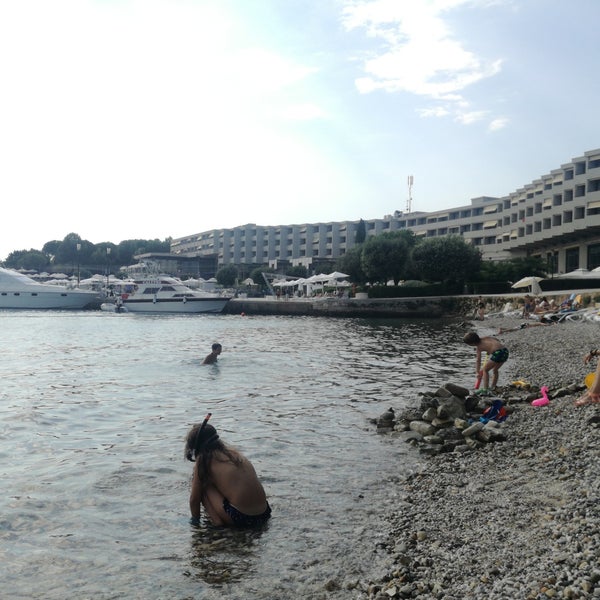 Photo taken at Island Hotel Istra by Sasa C. on 7/25/2018