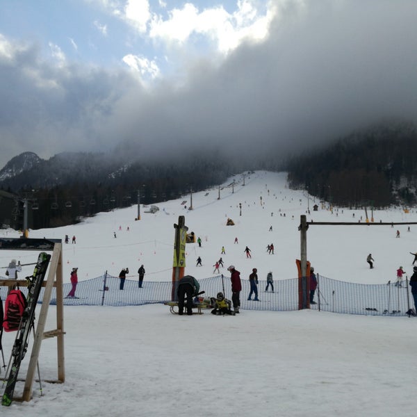 Подъем на машине на Kranjska Gora Словения
