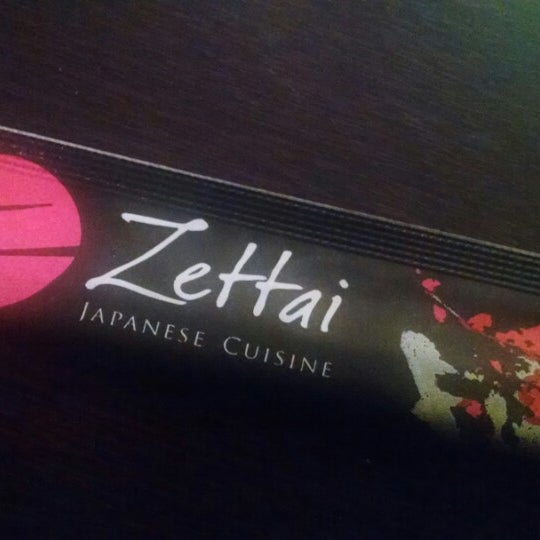 Photo taken at Zettai - Japanese Cuisine by Emerson c. on 8/7/2014