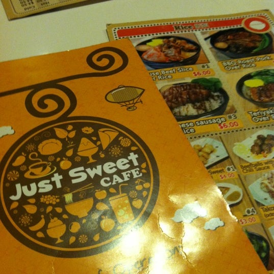 Photo taken at Just Sweet Dessert House by Wei P. on 12/9/2012