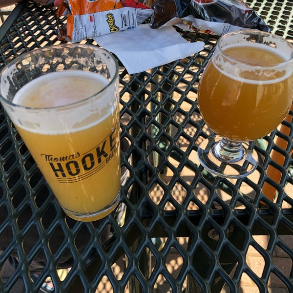 Photo taken at Thomas Hooker Brewery by Jean Y. on 5/9/2019