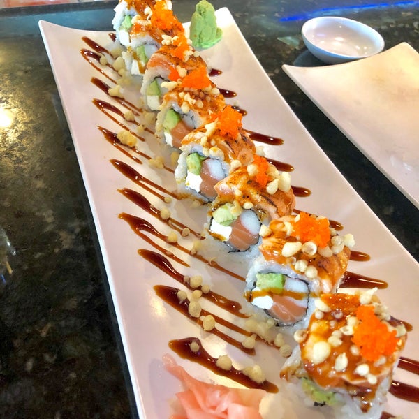 Photo taken at Pho V Noodle House &amp; Sushi by Rhonda R. on 4/14/2019