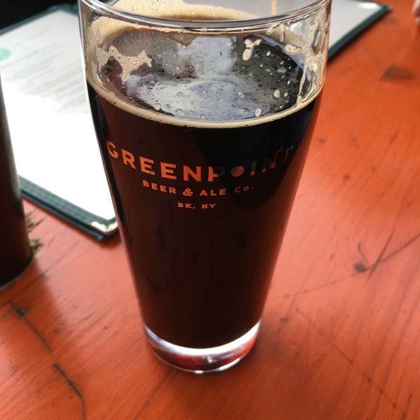 Photo taken at Greenpoint Beer and Ale Company by Jody M. on 11/4/2017