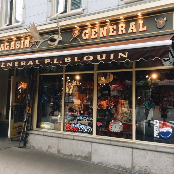 Magasin General P L Blouin Boutique De Souvenirs A Quebec