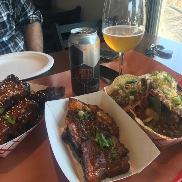 Photo taken at Kimchi Smoke Barbecue by @njwineandbeer on 3/29/2017
