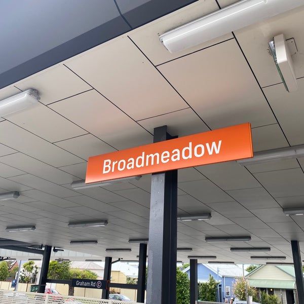 Broadmeadow Station Rail Station in Broadmeadow
