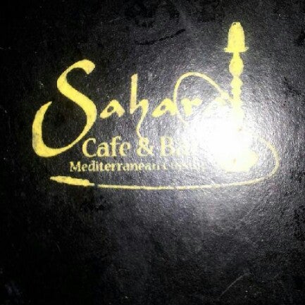 Снимок сделан в Sahara&#39;s Cafe &amp; Bar пользователем TheenaTheen @. 10/4/2012
