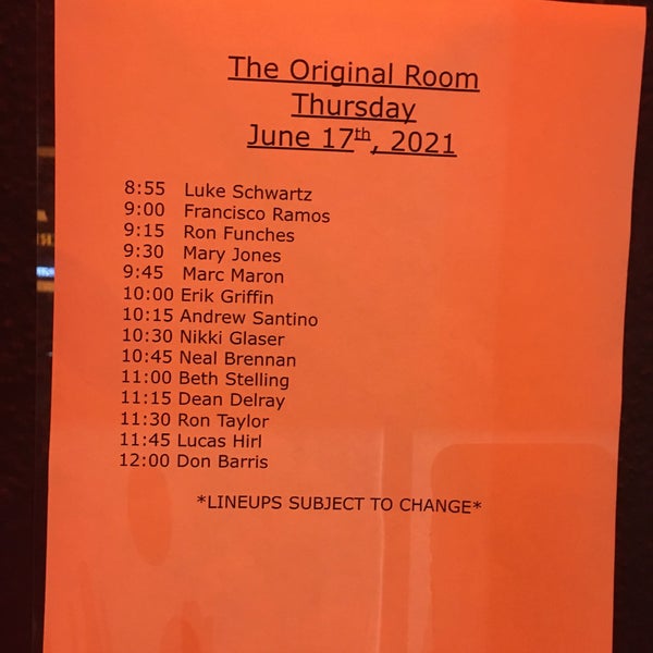 Photo taken at The Comedy Store by Tim H. on 6/18/2021