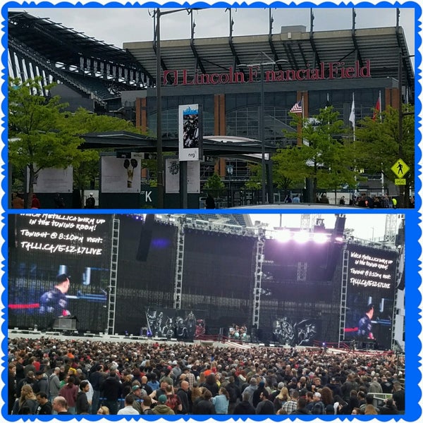 Photo taken at Lincoln Financial Field by vanessa l. on 5/12/2017