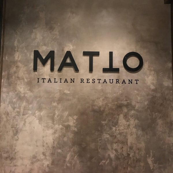 Foto tomada en MATTO Italian Restaurant  por Manish el 7/9/2017