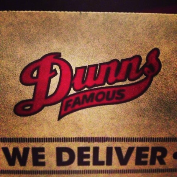 Photo taken at Dunn’s Famous Restaurant &amp; Delicatessen by Abe D. on 11/29/2013