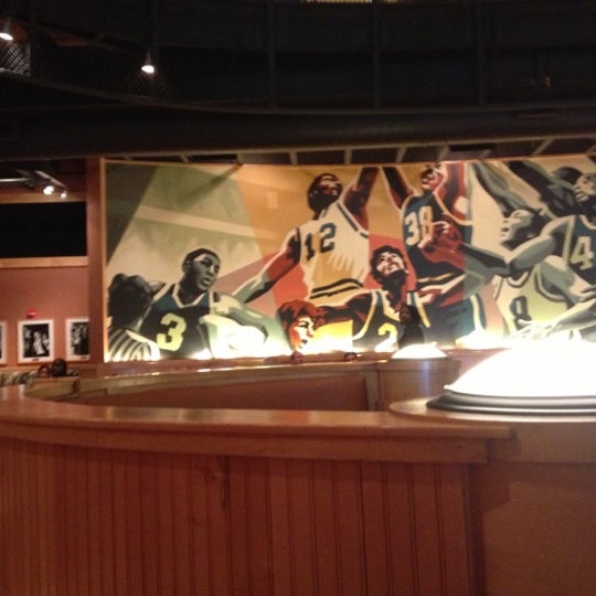 Photo taken at NBA City Restaurant by Aleksandr M. on 11/3/2012