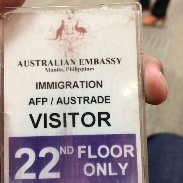 Photos at Australian Embassy - Bel-Air II RCBC