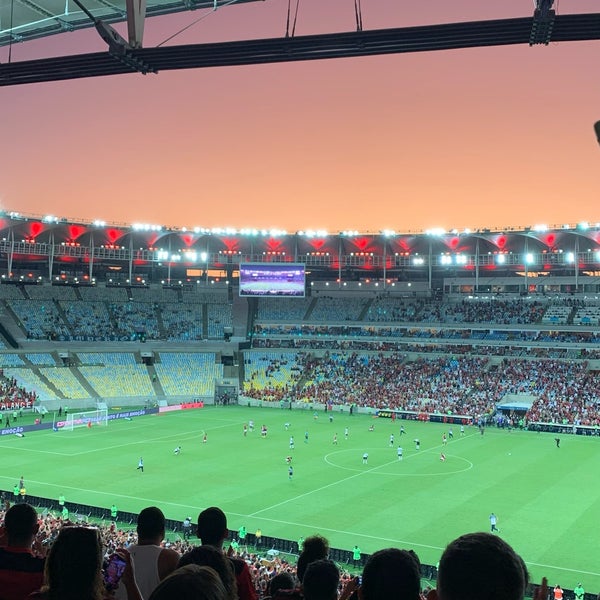 Photo taken at Mário Filho (Maracanã) Stadium by Karla L. on 4/25/2023