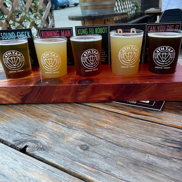 Photo taken at 4th Tap Brewing Cooperative by Dan R. on 6/5/2021