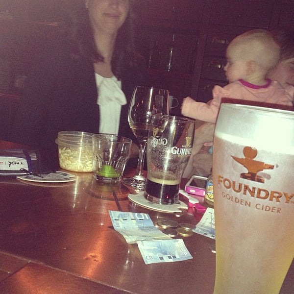 Photo taken at The OverDraught Irish Pub by Miss Kate on 3/6/2013