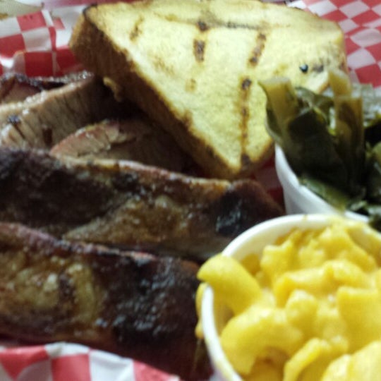 Photo taken at Hungry Harry&#39;s Famous BBQ by Jim H. on 11/14/2013