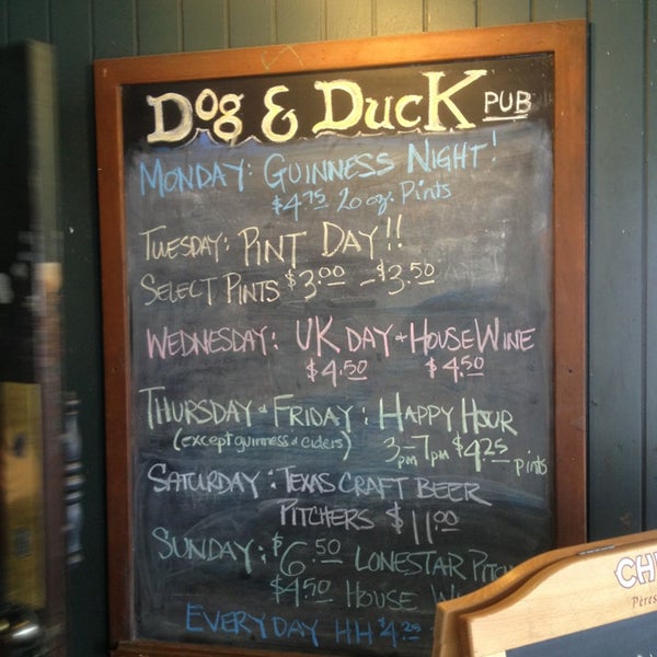 Photo taken at The Dog &amp; Duck Pub by Weird C. on 4/8/2013