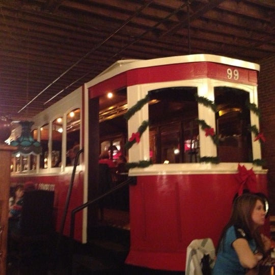 Photo taken at The Old Spaghetti Factory by Troy N. on 12/3/2012