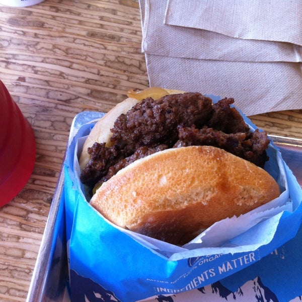 Photo taken at Elevation Burger by Anil G. on 4/3/2013