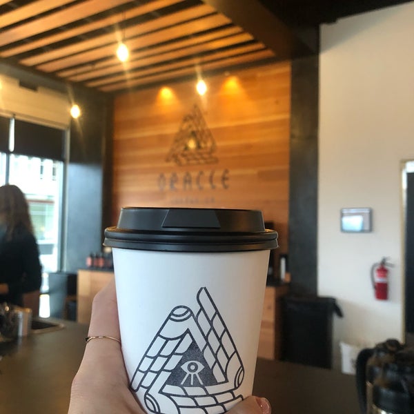 Photo taken at Oracle Coffee Company by Gloria Z. on 3/6/2019