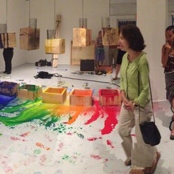 Photo taken at Mills Gallery @ Boston Center for the Arts by Erika W. on 7/11/2014