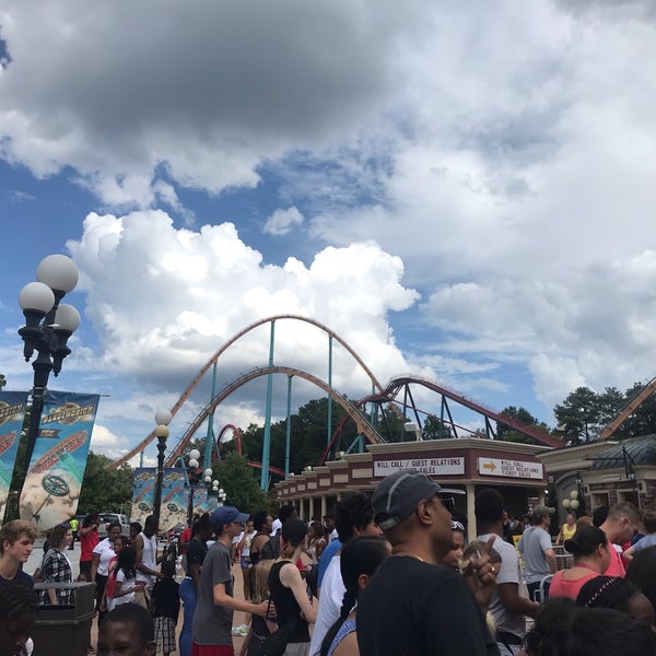 Photo taken at Six Flags Over Georgia by Wyn W. on 9/1/2019