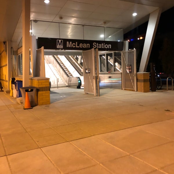 McLean Metro Station Metro Station