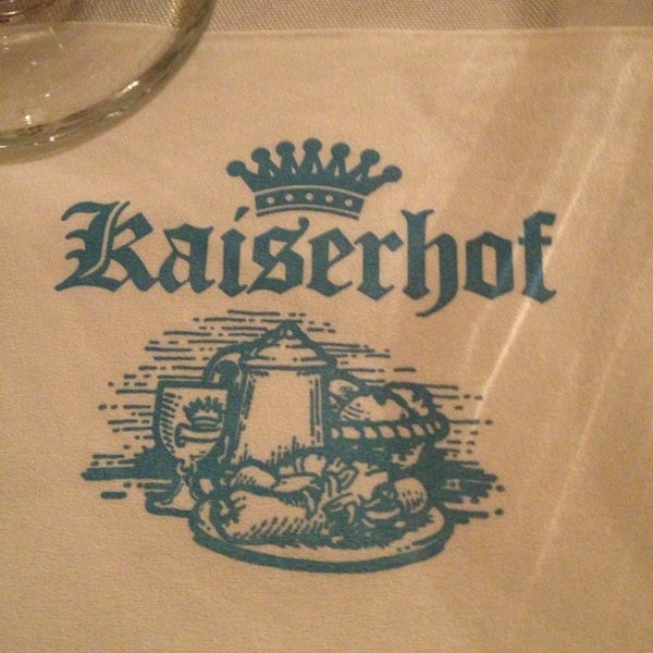 Photo taken at Kaiserhof Restaurant &amp; Biergarten by Erika L. on 5/18/2013