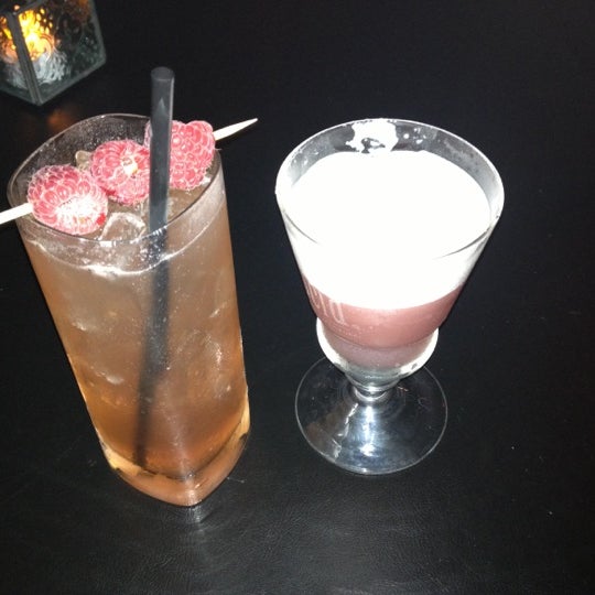 Try the raspberry blossom (tart) or the pomegranate sour (somewhat like a pisco sour). SO. DELISH.