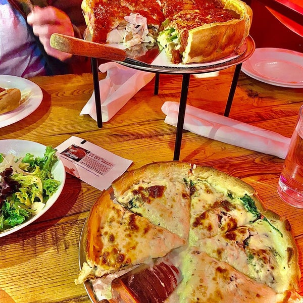 Photo taken at Giordano&#39;s by Dominik S. on 12/10/2021