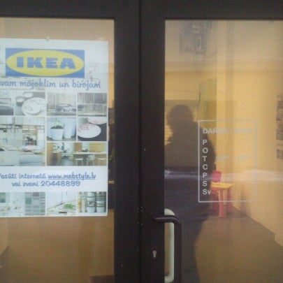Photo taken at Mebstyle.lv - IKEA mēbeles by Janis P. on 2/8/2013
