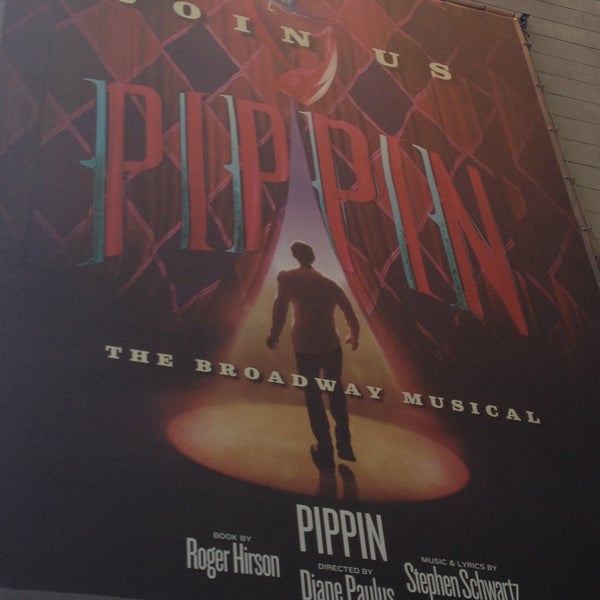 Снимок сделан в PIPPIN The Musical on Broadway пользователем Jim D. 4/27/2013