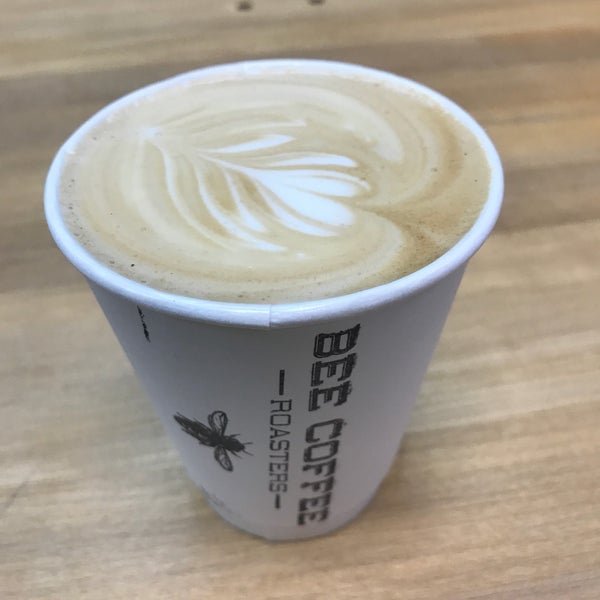 Photo taken at Bee Coffee Roasters by Tom B. on 1/7/2017