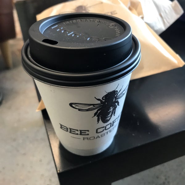 Photo taken at Bee Coffee Roasters by Tom B. on 12/30/2017