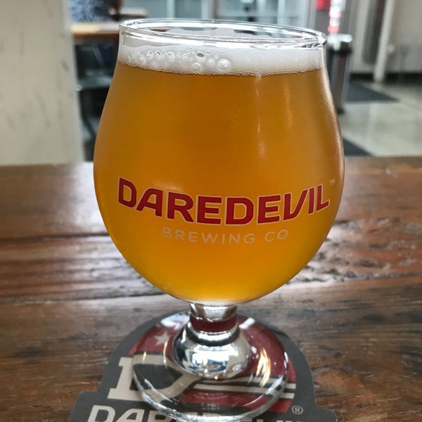 Photo taken at Daredevil Brewing Co by Tom B. on 8/11/2018