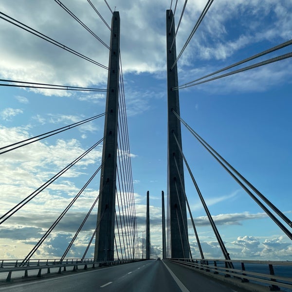 Снимок сделан в Эресуннский мост пользователем Michael C. 9/23/2023