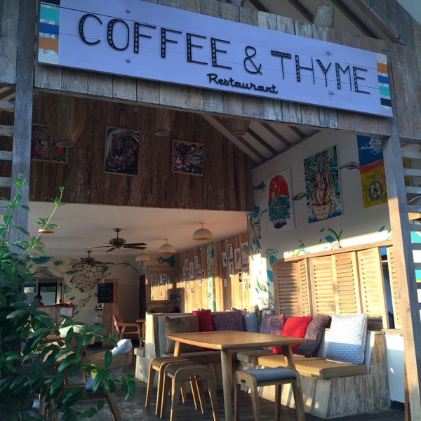 Photo taken at Coffee &amp; Thyme Gili Air by j y. on 8/11/2015