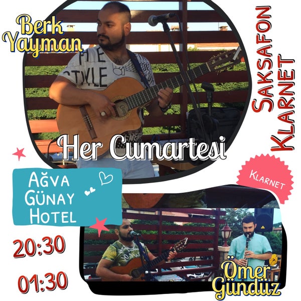 รูปภาพถ่ายที่ Ağva Günay Otel โดย Berk Y. เมื่อ 9/24/2016